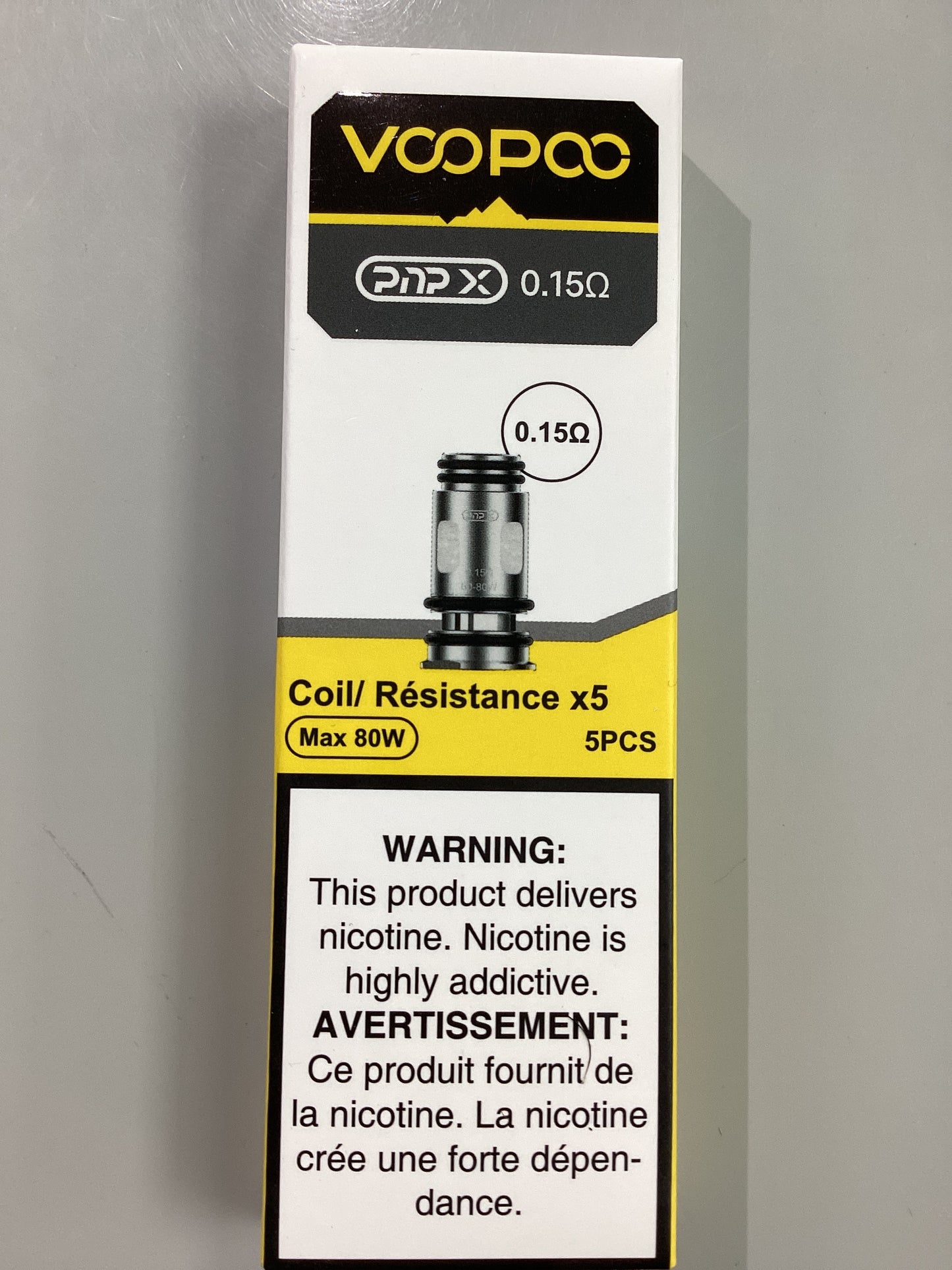 Voopoo PnP X 0.15 coil 5pk