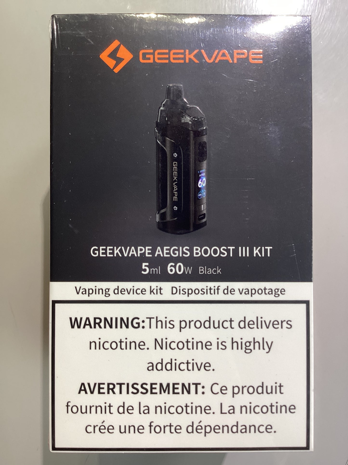 Geekvape Aegis Boost III Mod Kit - Black