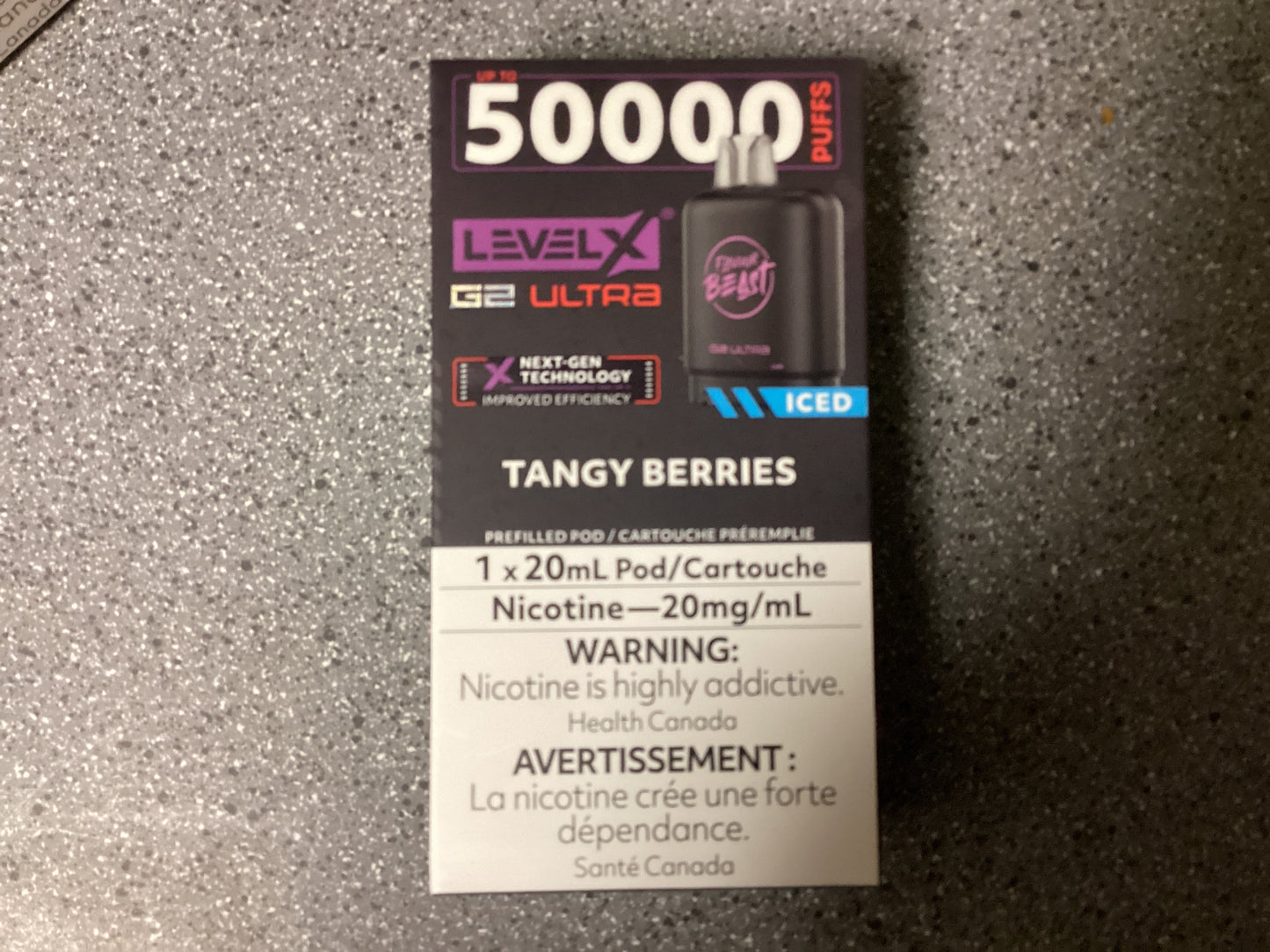 FB level X Ultra G2 Pod Tango Berries Iced