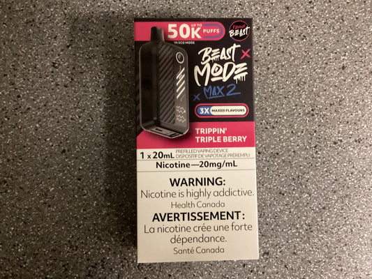 Beast Mode Max2 50K Trippin Triple berry