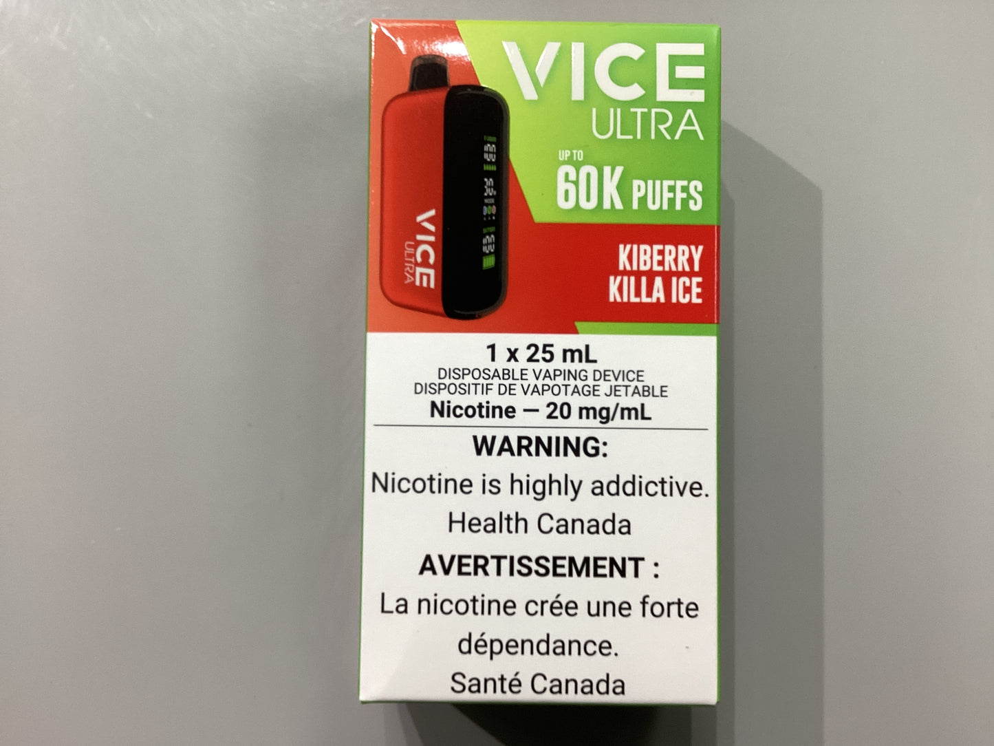 Vice Ultra Kiberry Killa Ice 60k
