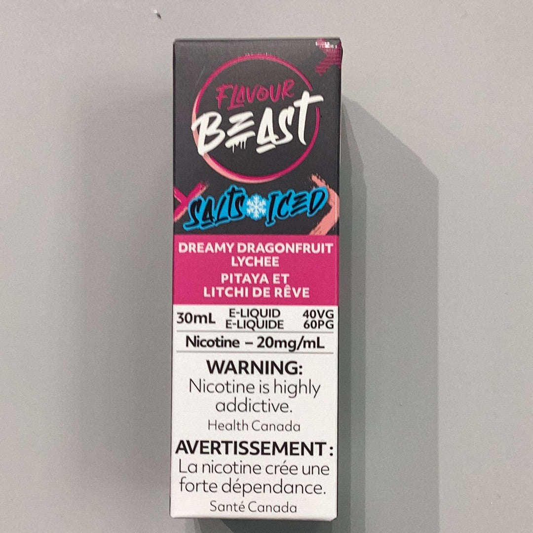 Flavour Beast Dreamy Dragonfruit Lychee Iced Salts E-Liquid 30ml/20mg