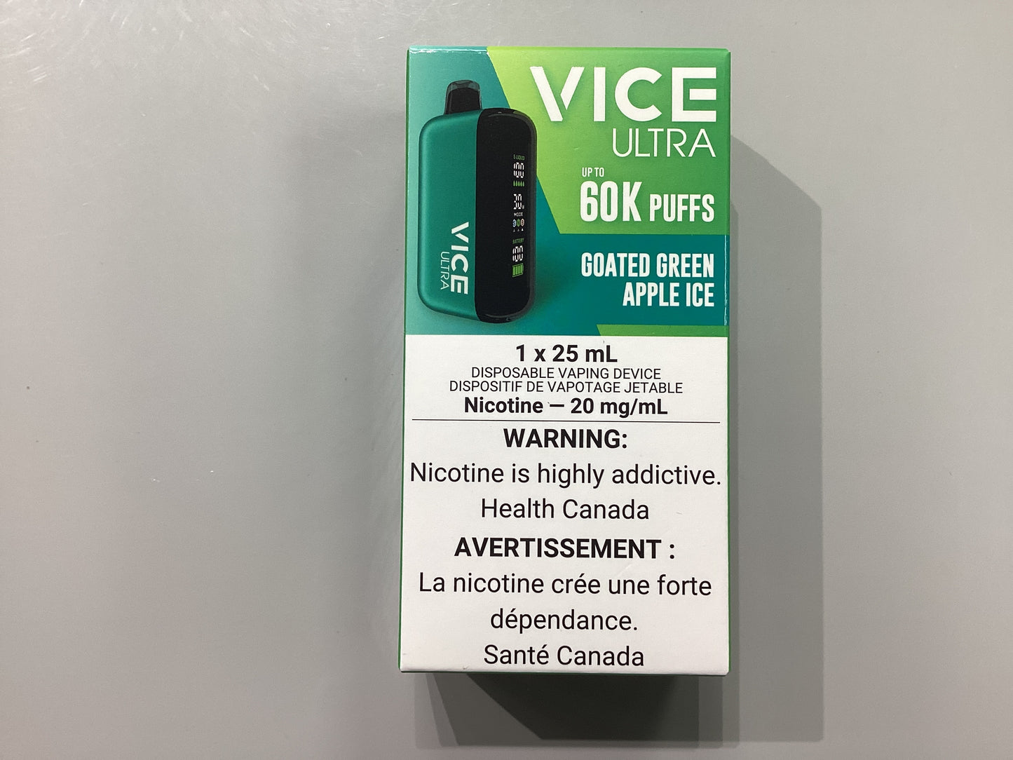 Vice Ultra Goated Green Apple Ice 60k