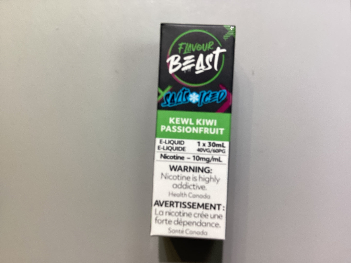 Flavour Beast Kewl Kiwi Passionfruit Iced Salts E-Liquid 30ml/10mg
