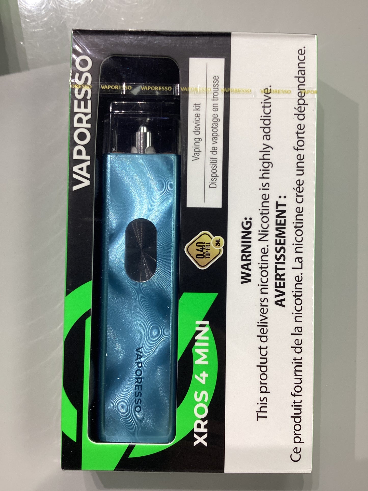 VAPORESSO XROS 4 MINI Device Kit - Ice Bluer