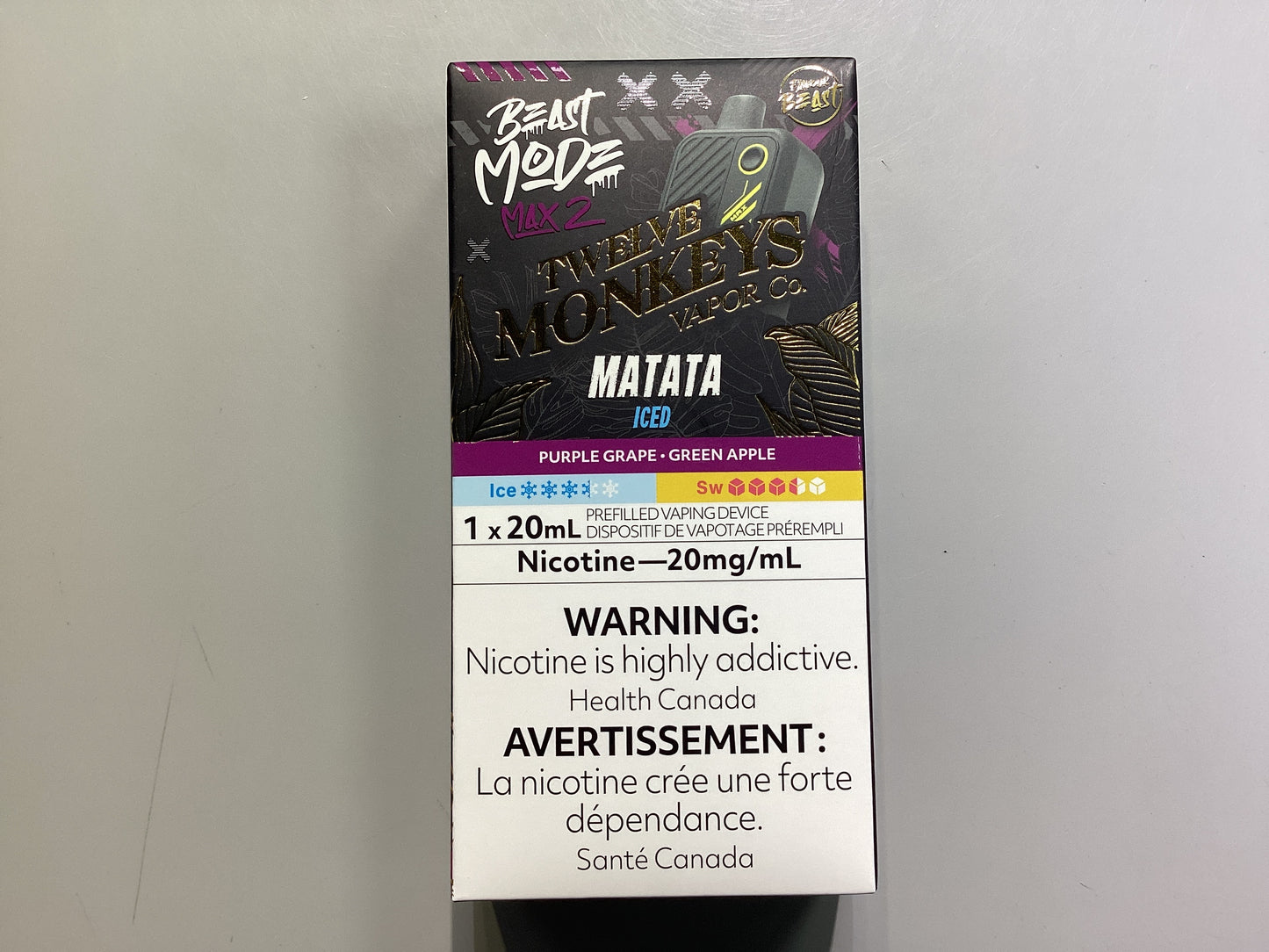 12 Monkeys Beast Mode Max2 50K Matata Iced
