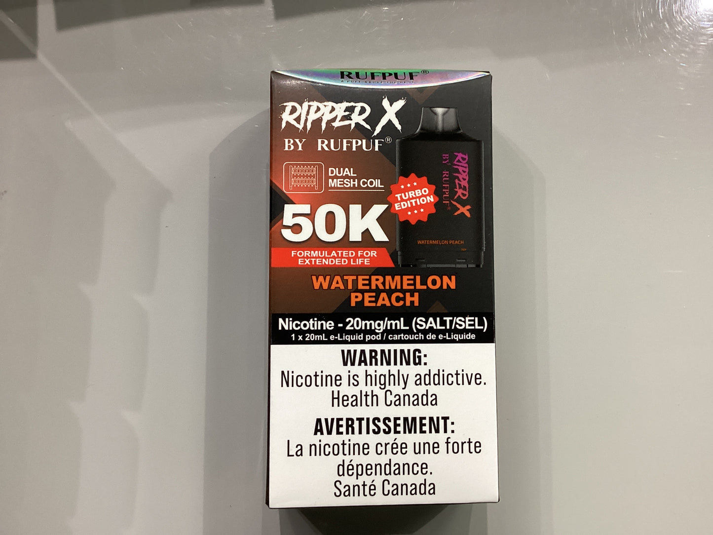 Ripper X 50k Watermelon Peach Pod