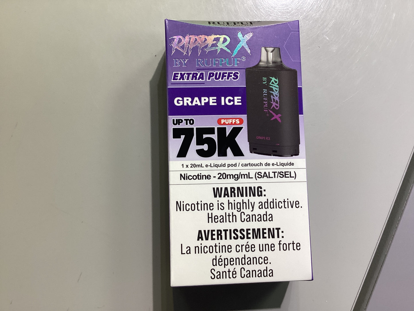Ripper X 75k Grape Ice Pod