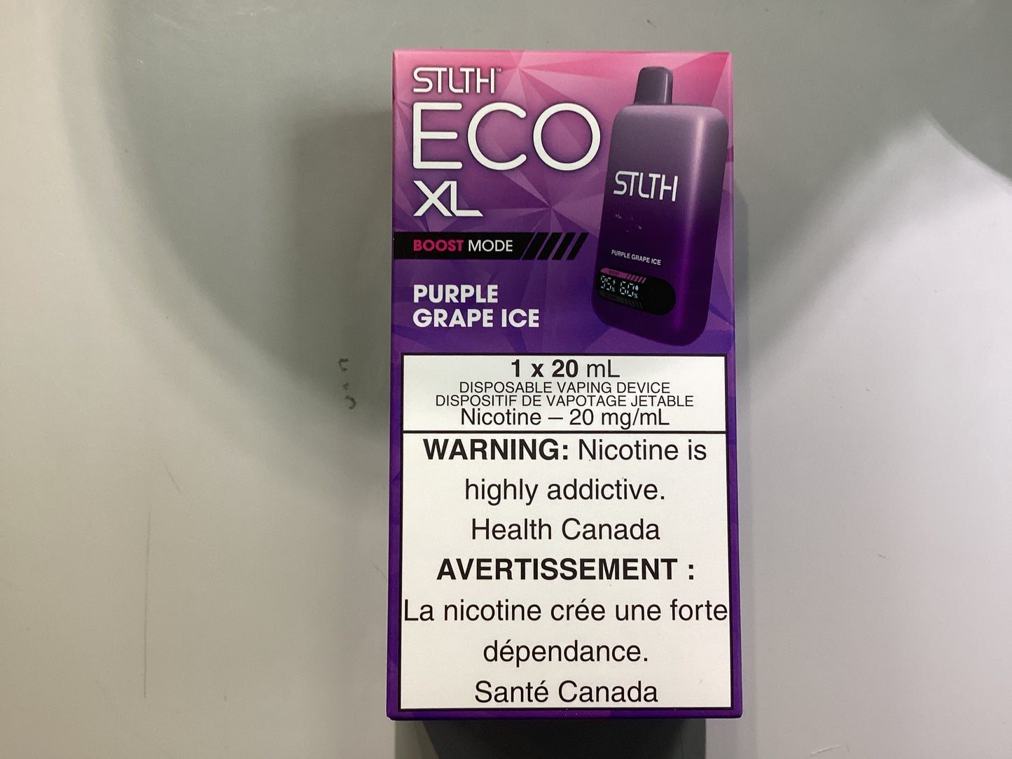 STLTH ECO XL Purple Grape Ice 20ml