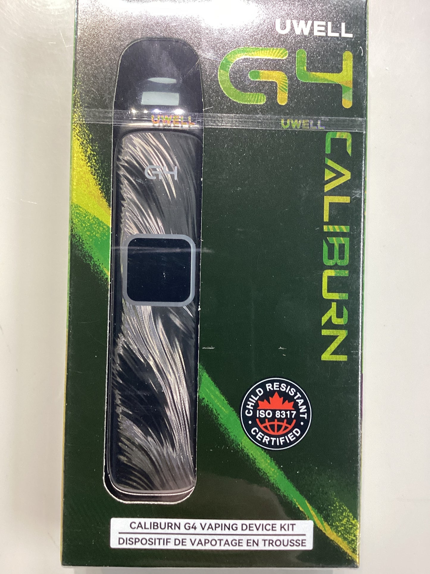 UWELL Caliburn G4 Vaping Device Kit- Gunmetal Grey