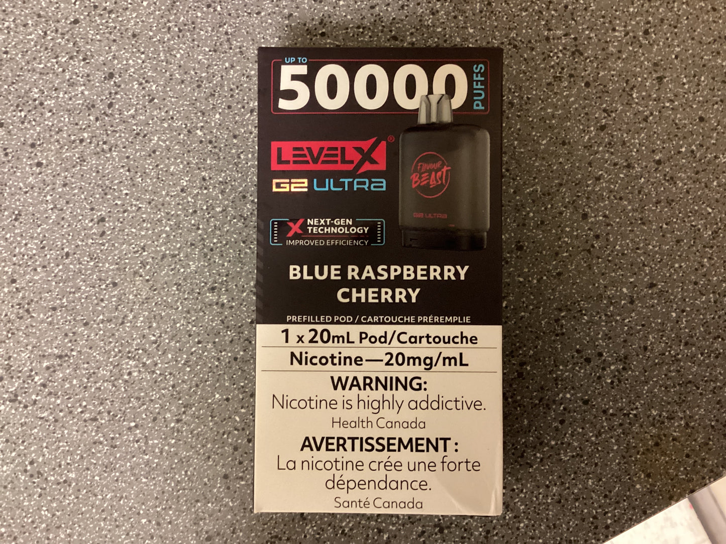FB level X Ultra G2 Pod Blue Rasberry Cherry