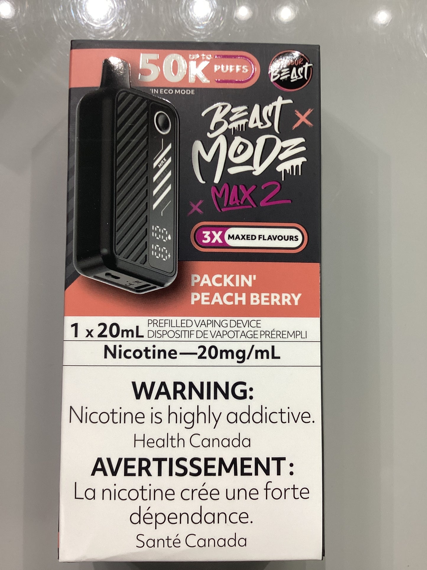 Beast Mode Max2 50K Packin Peach Berry