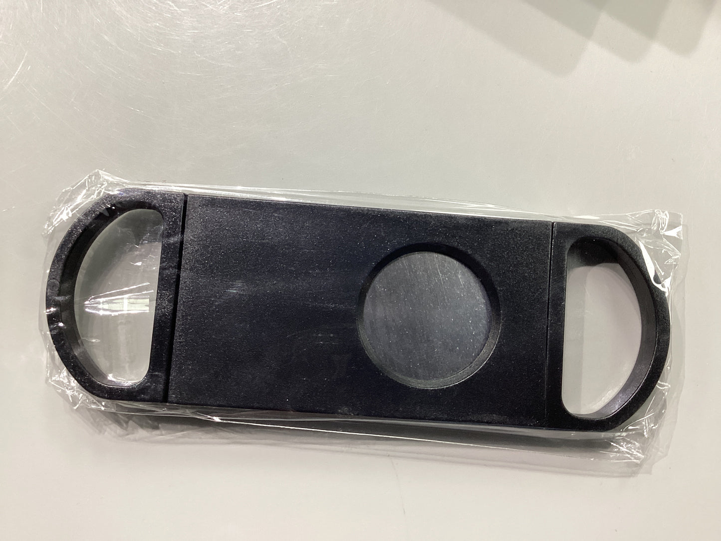 Cigar Cutter 54 Gauge Double Edged Blade Black