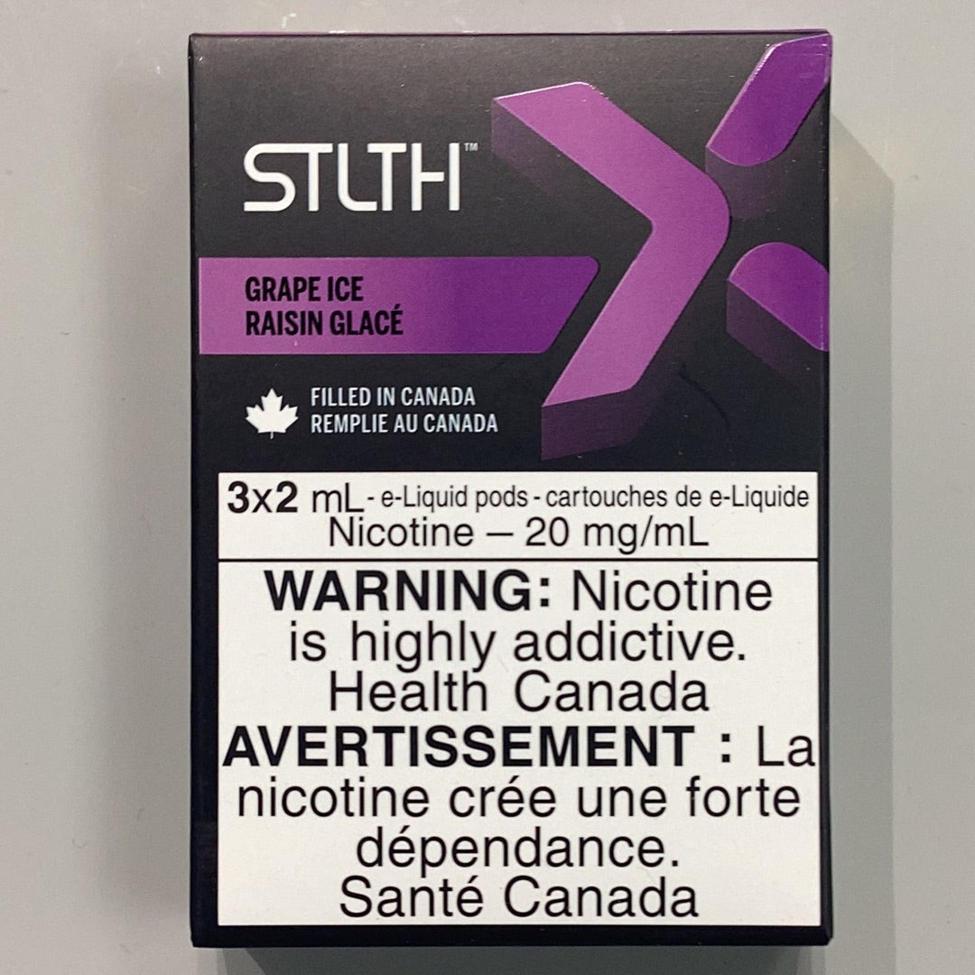 STLTH X Grape Ice (3X2Ml) Pod