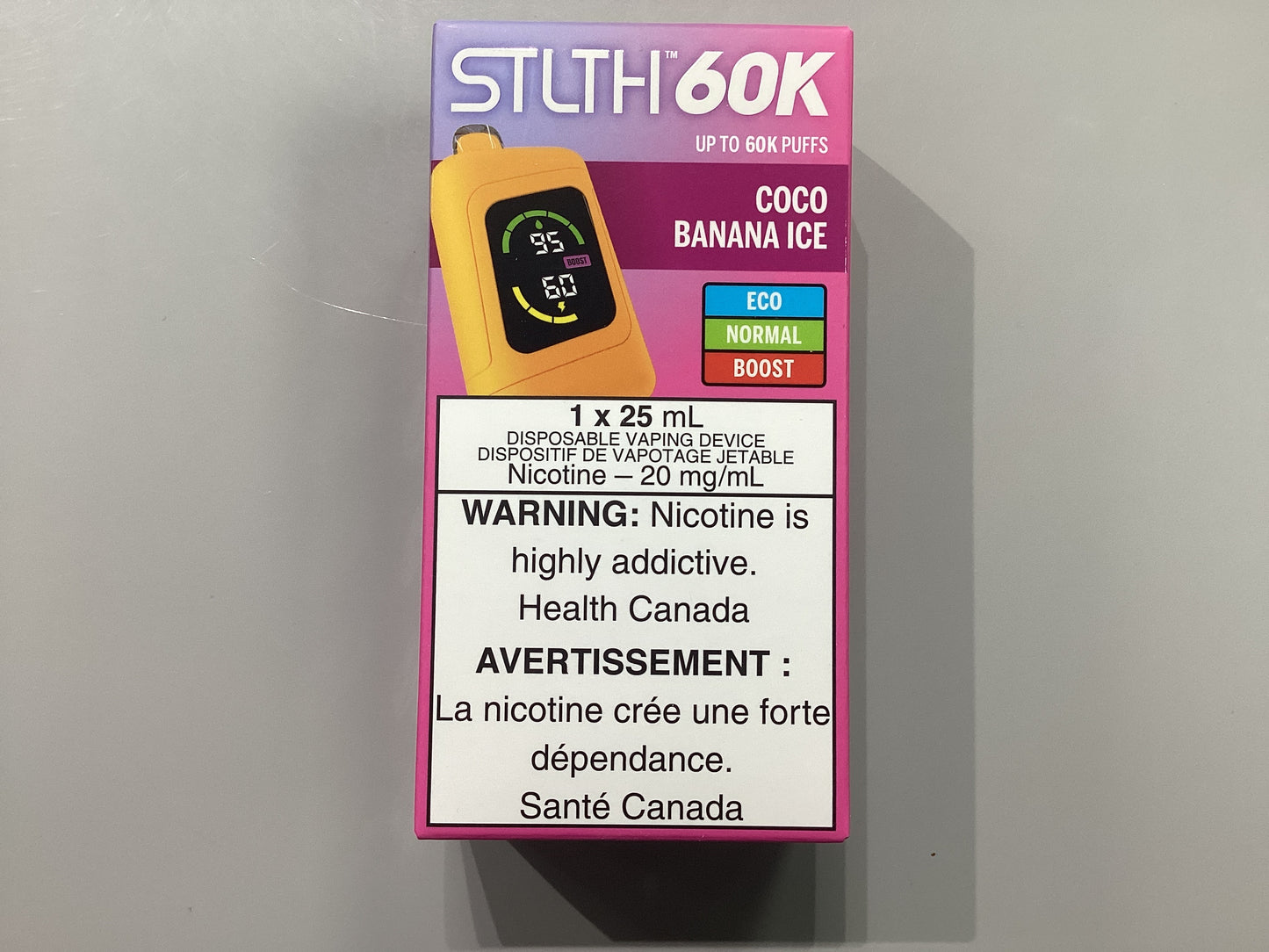 STLTH 60K Coco Banana Ice