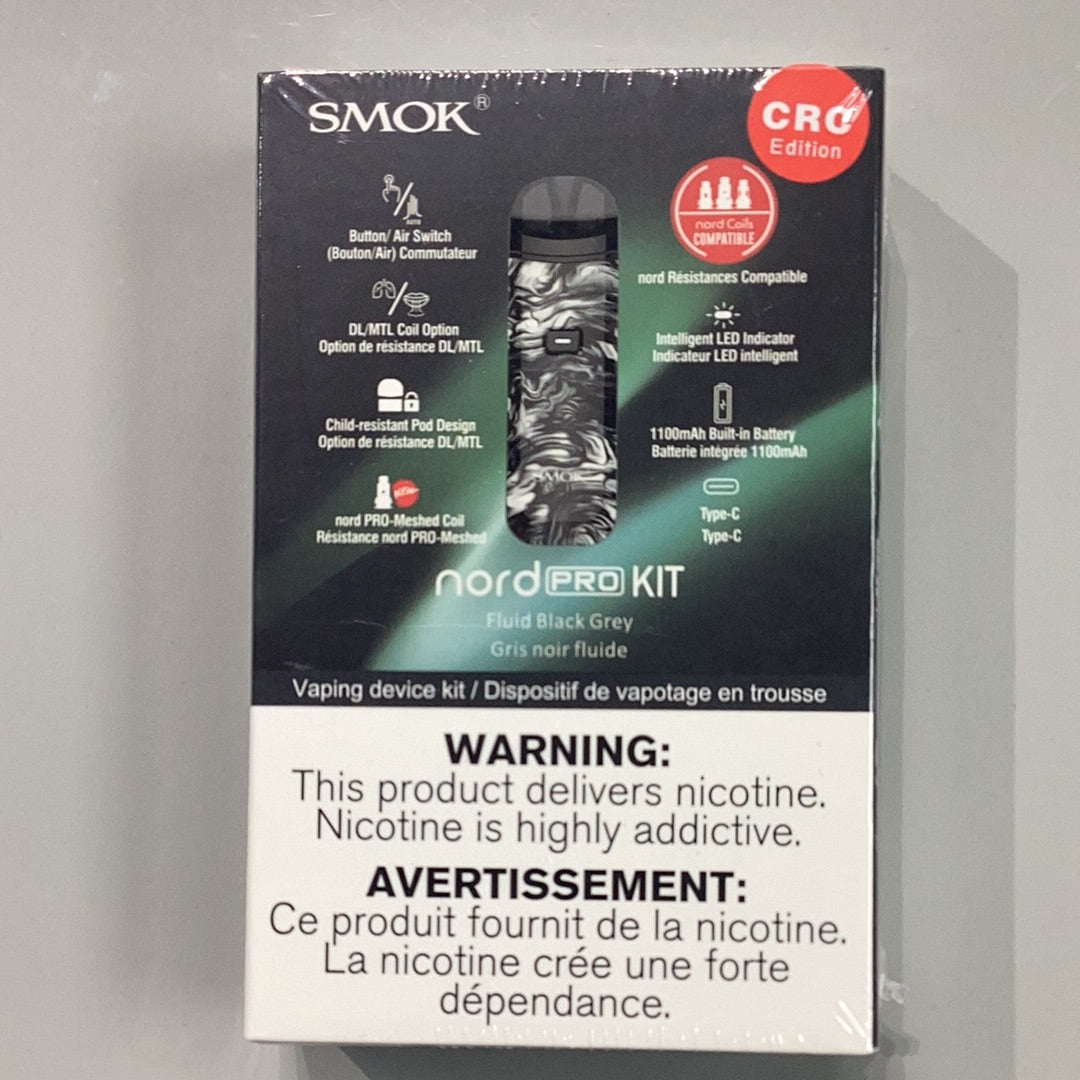 SMOK Nord Pro Kit - Fluid Black Grey