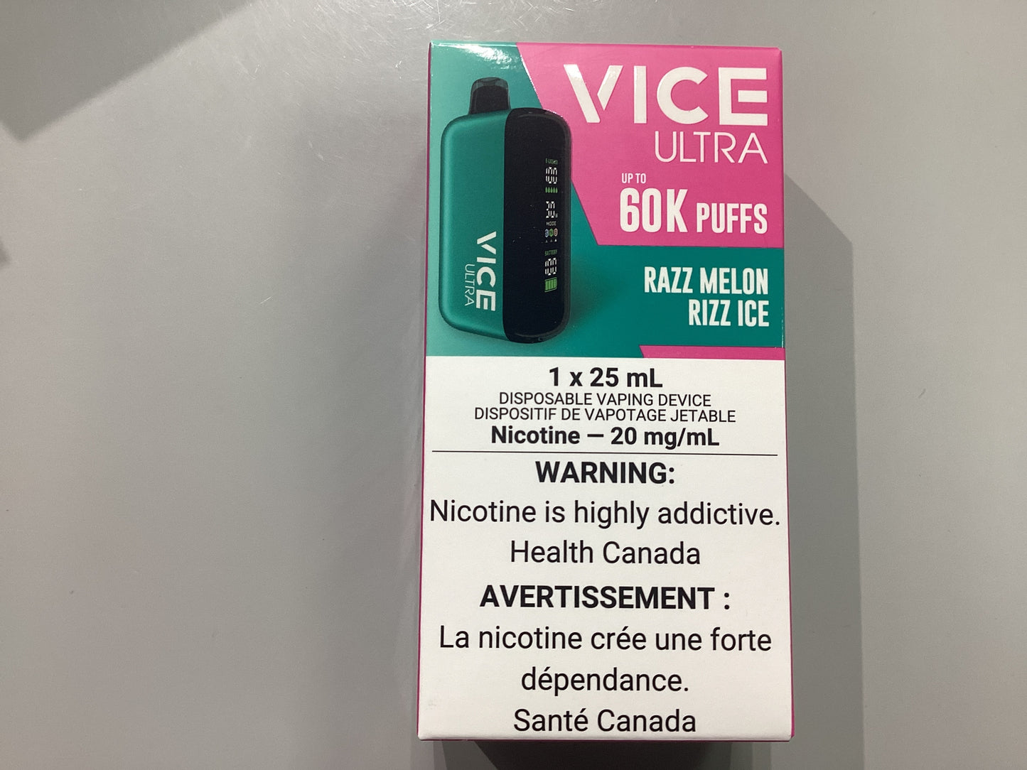 Vice Ultra Blueberry Razz Melon Rizz Ice 60k