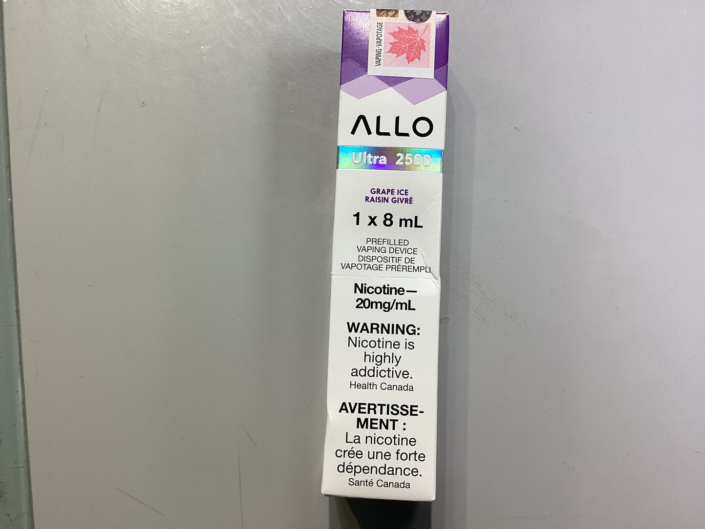 Allo Ultra 2500 Grape Ice(20mg/8ml)