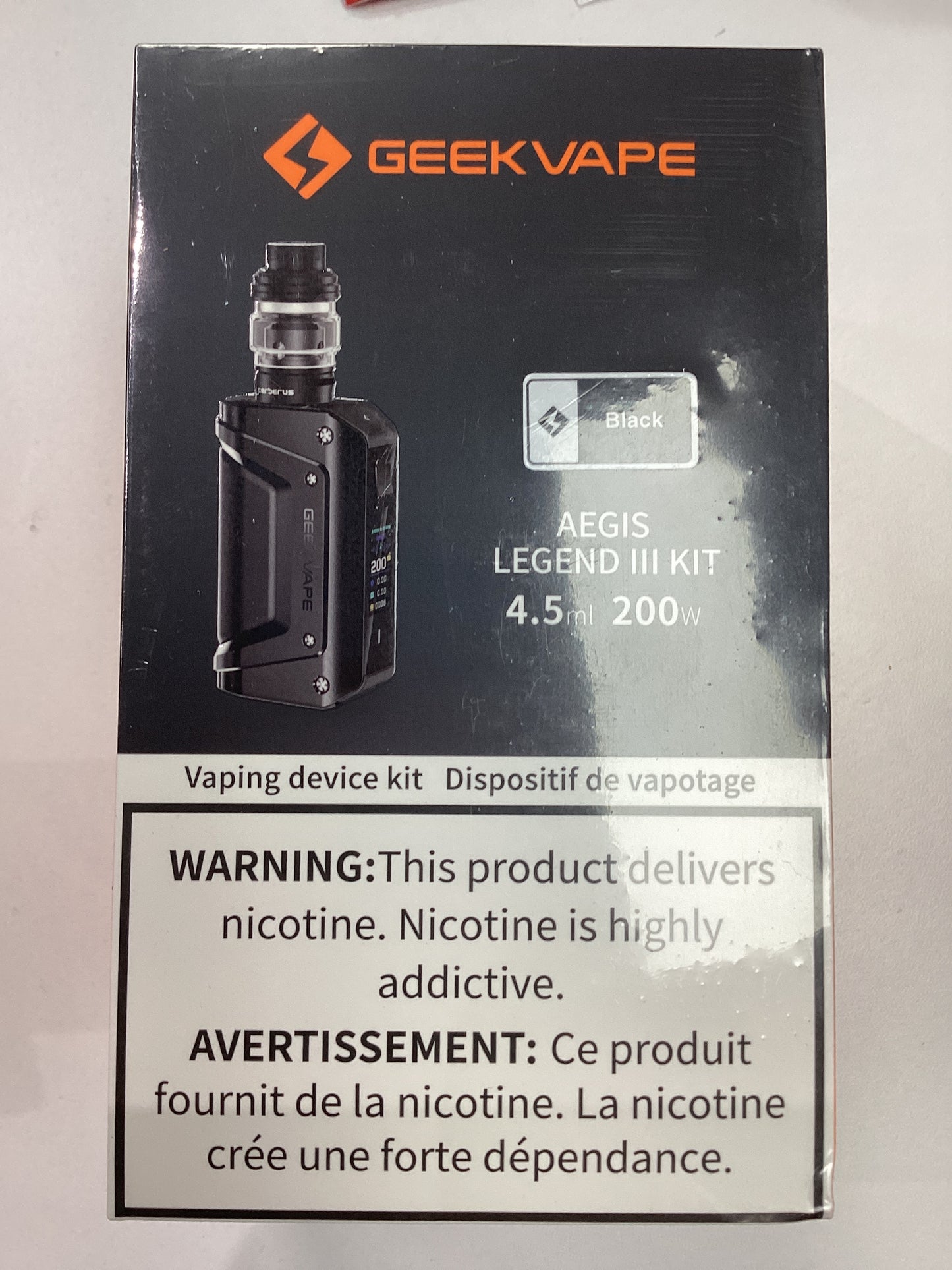 Geek Vape Legend lll kit Black