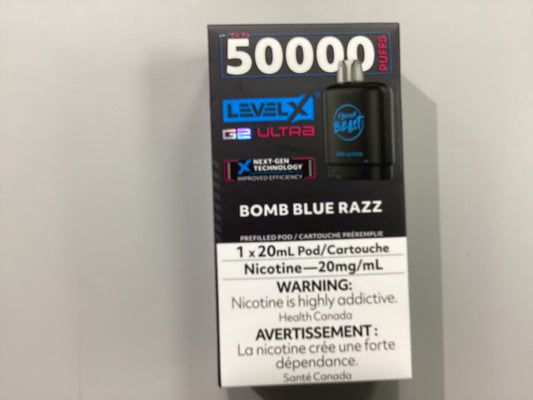 FB level X Ultra G2 Pod Bomb Blue Razz
