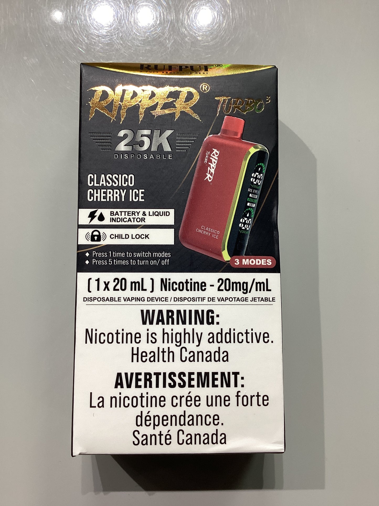 Ripper Turbo 3 25K Classico Cherry Ice