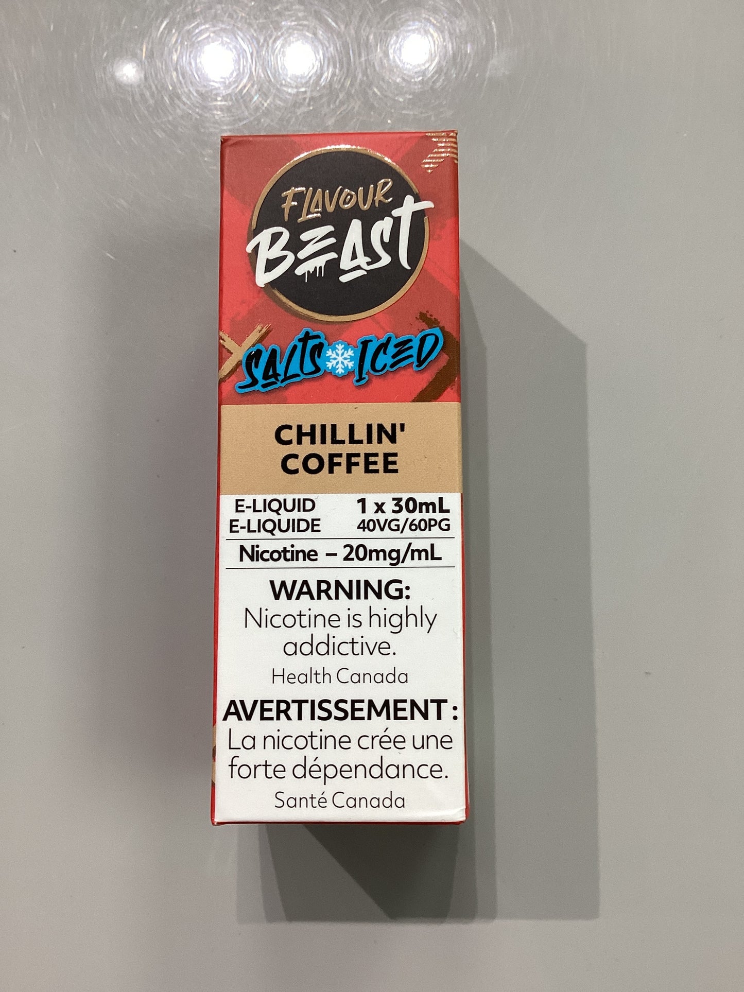 Flavour Beast Chillin Coffee Salts E-Liquid 30ml/20mg