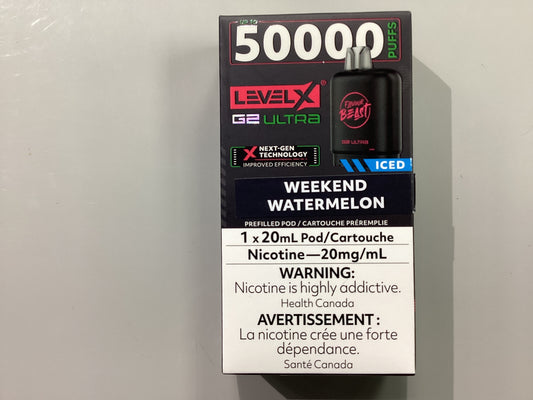FB level X Ultra G2 Pod Weekend Watermelon Iced