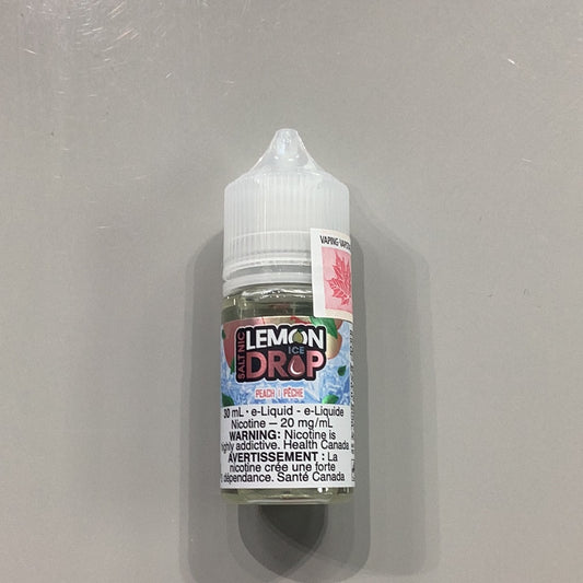 Lemon Drop Salt Nic Peach Ice (20mg/30ml)