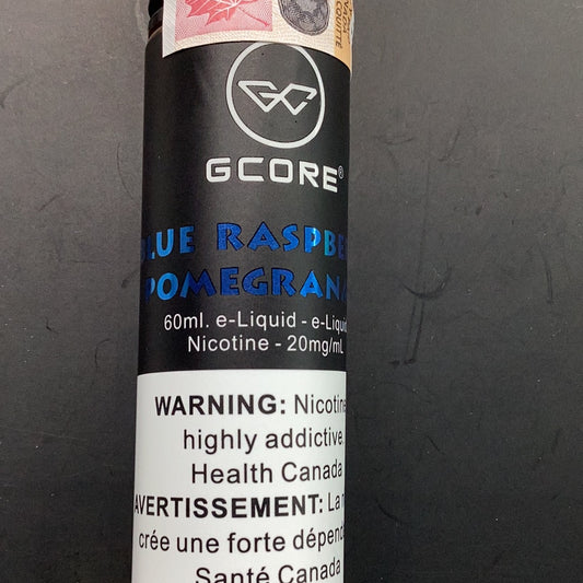 GCore Blue Raspberry pomegranate E-Liquid 60ml/20mg