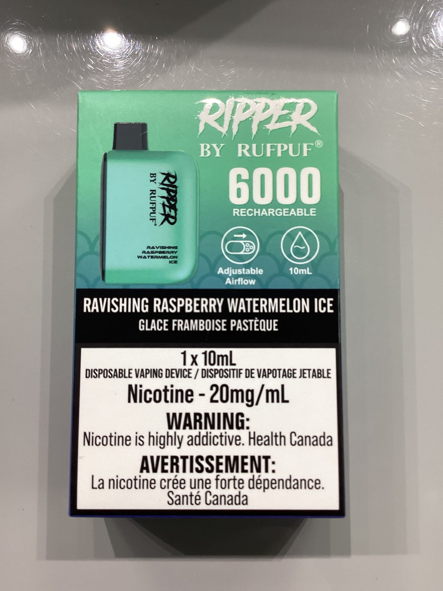 Ripper 6000 Ravishing Raspberry Watermelon Ice