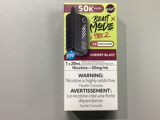 Beast Mode Max2 50K Cherry Blast Iced