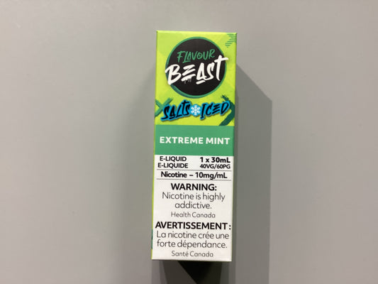 Flavour Beast Extreme Mint Iced Salts E-Liquid 30ml/10mg