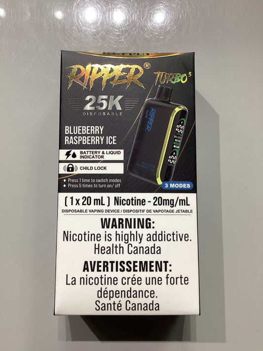 Ripper Turbo 3 25K Blueberry Raspberry Ice