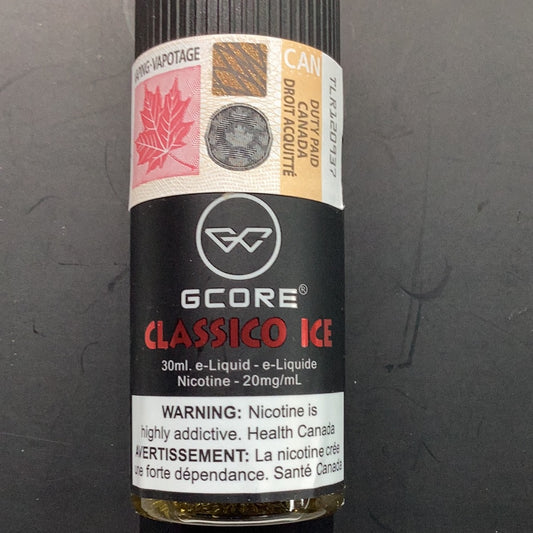 GCore Classico Ice  E-Liquid 30ml/20mg