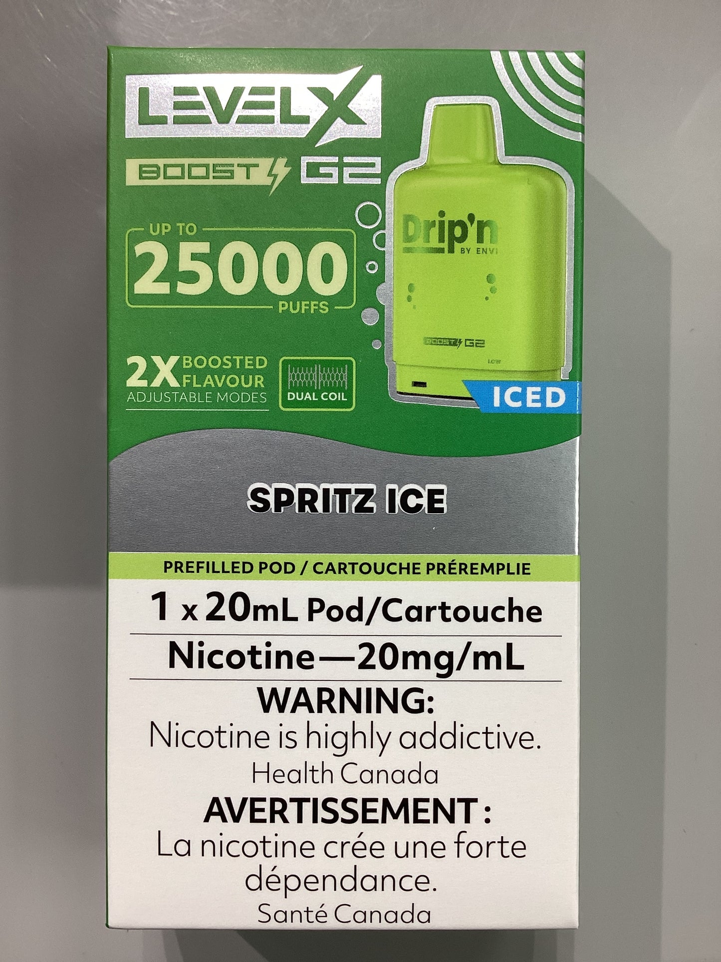 Drip’n Level X 25K Pod Spritz Ice