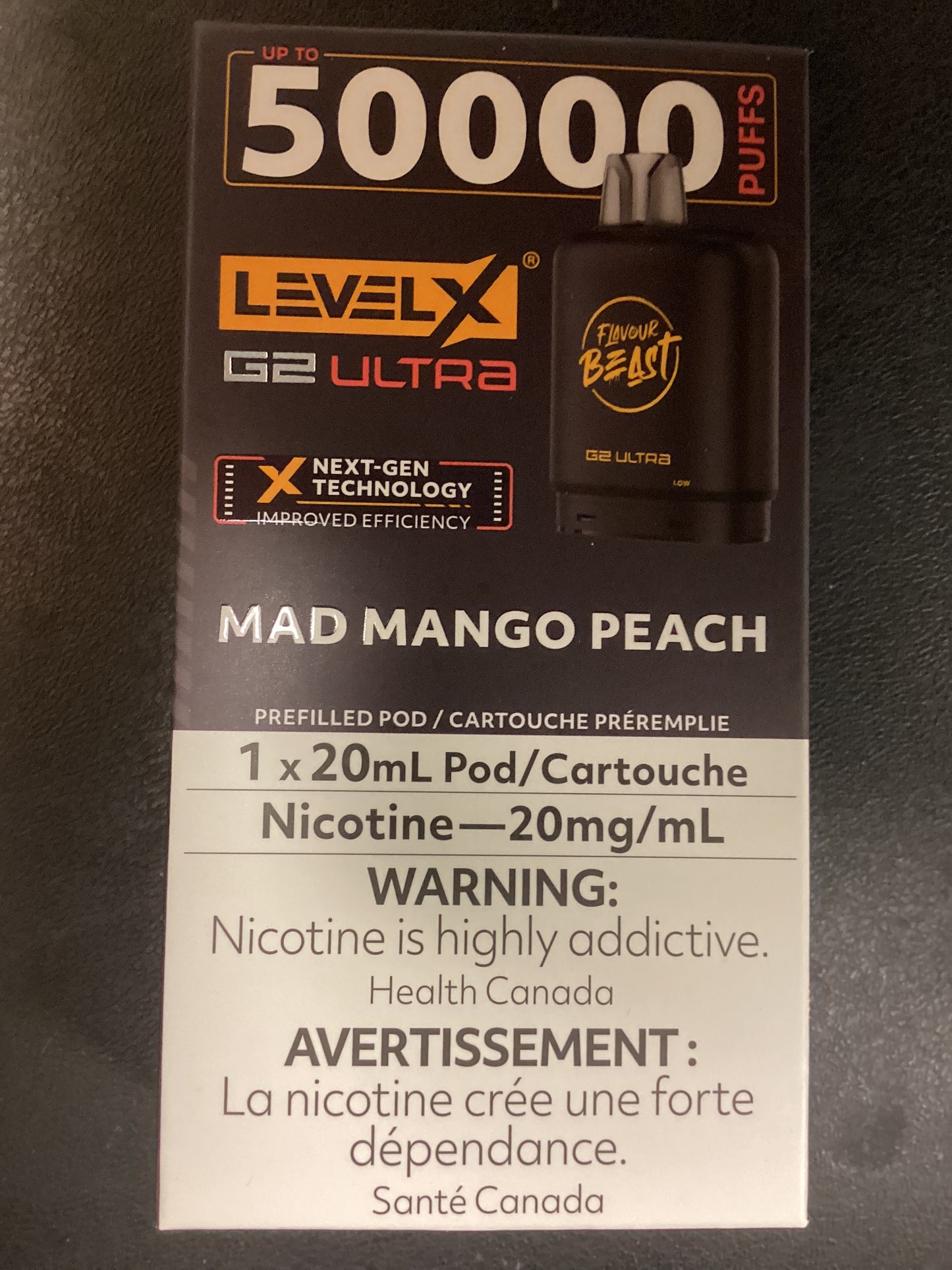 FB level X Ultra G2 Pod Mad Mango Peach