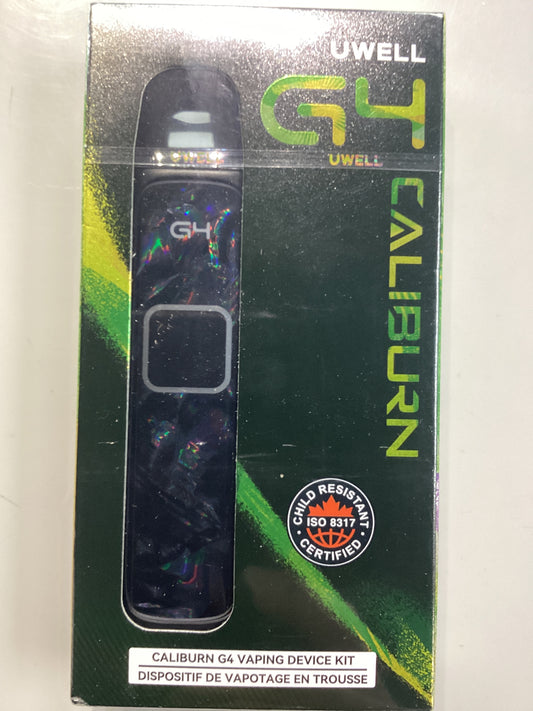UWELL Caliburn G4 Vaping Device Kit- Polar Black