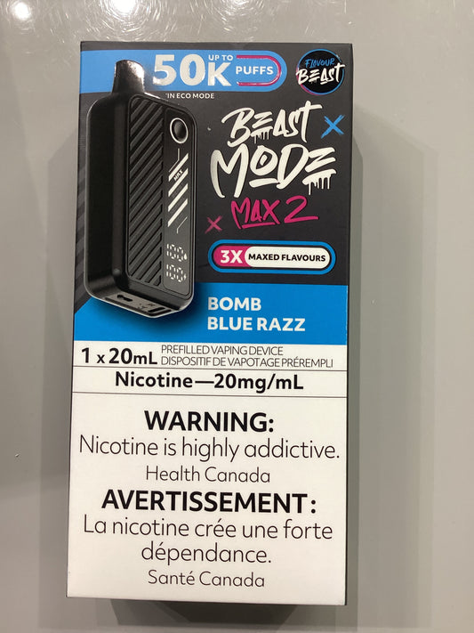 Beast Mode Max2 50K Bomb Blue Razz