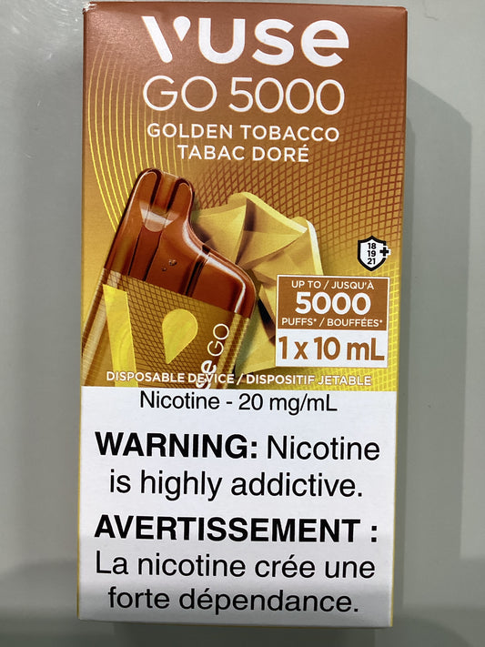 Vuse Go 5k Golden Tobacco