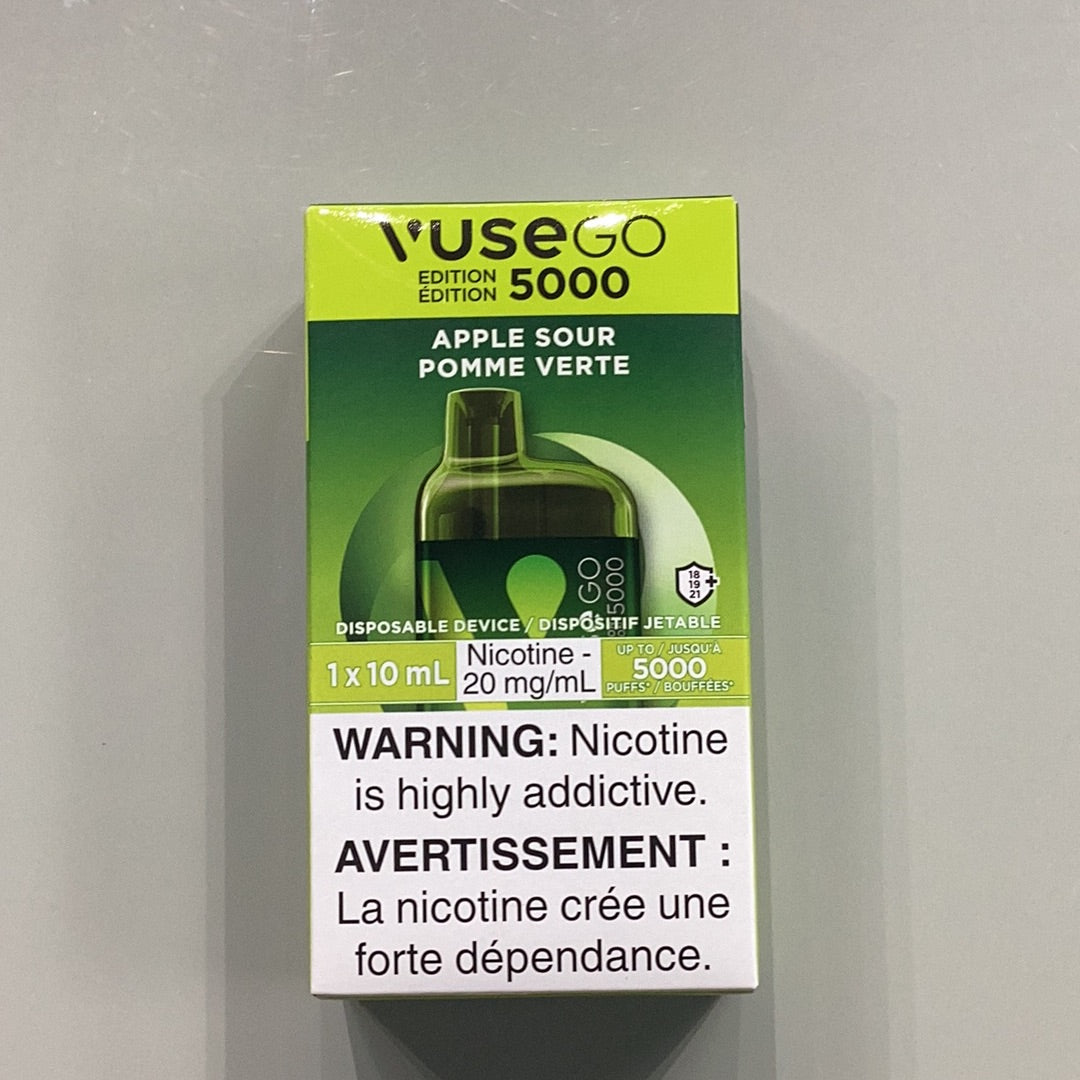 Vuse GO 5000 Apple Sour 10ml/20mg