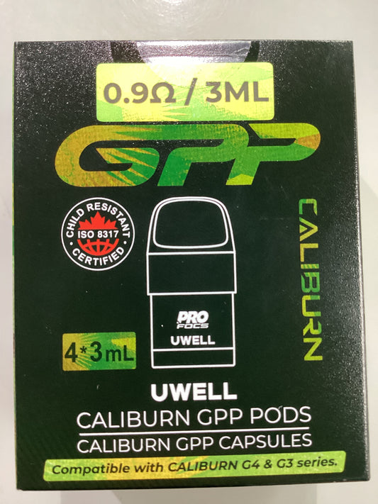 Caliburn GPP pods 0.9 ohm