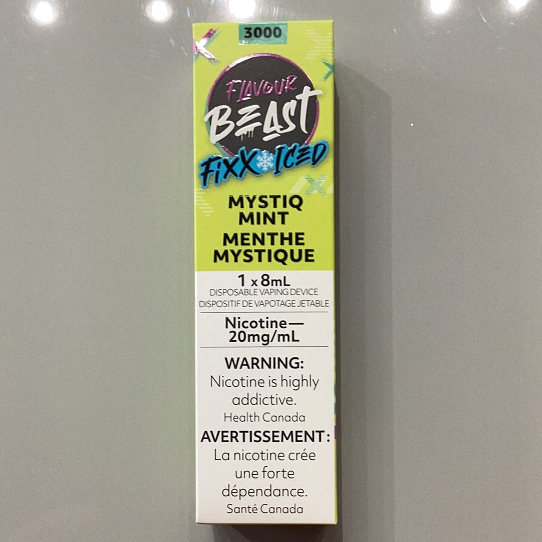 Flavour Beast 3K Fixx Iced Mystiq Mint