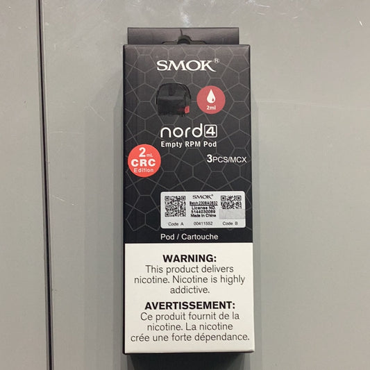 SMOK nord 4 Empty RPM pod 2ml