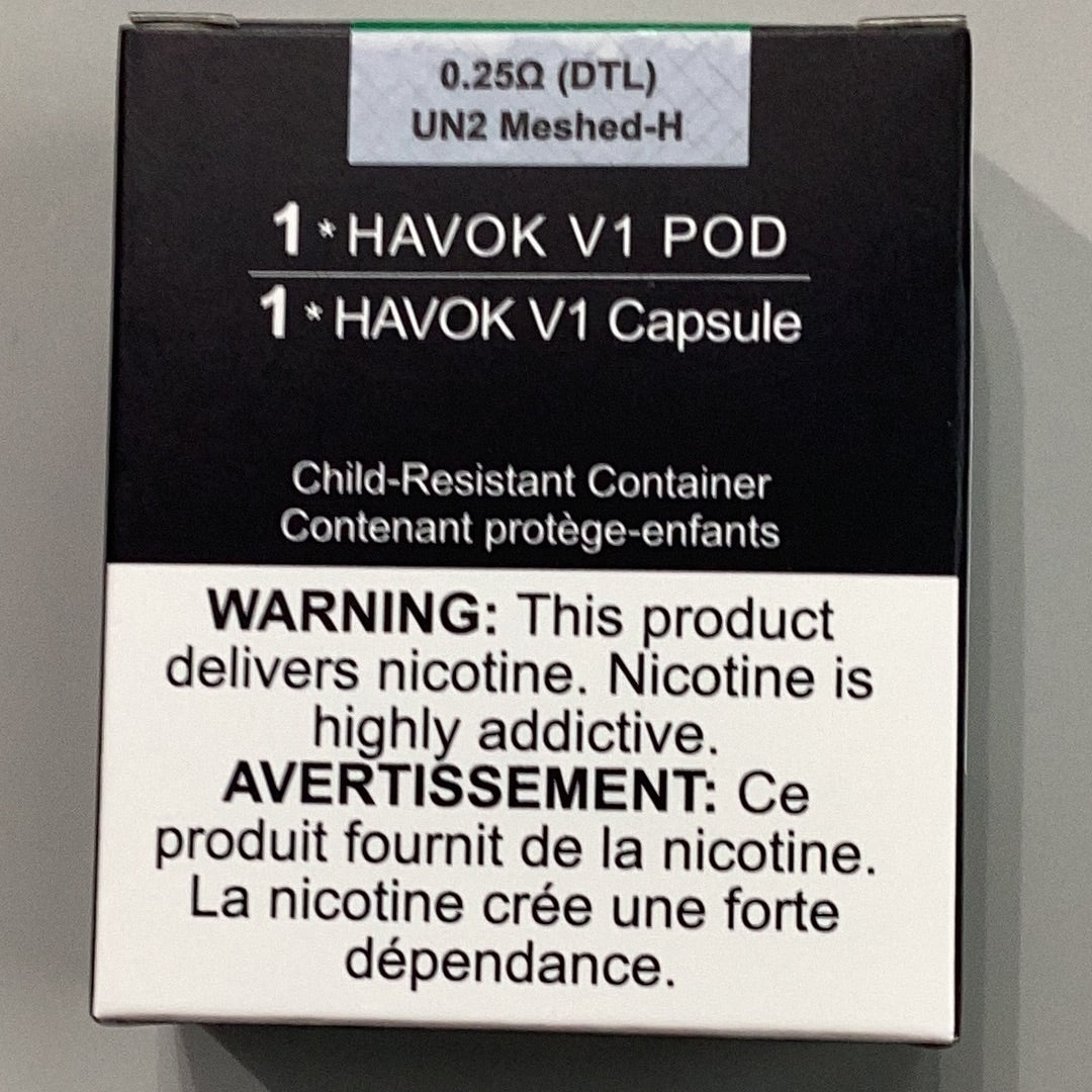 HAVOK V1 Pod .25 ohm (DTL)