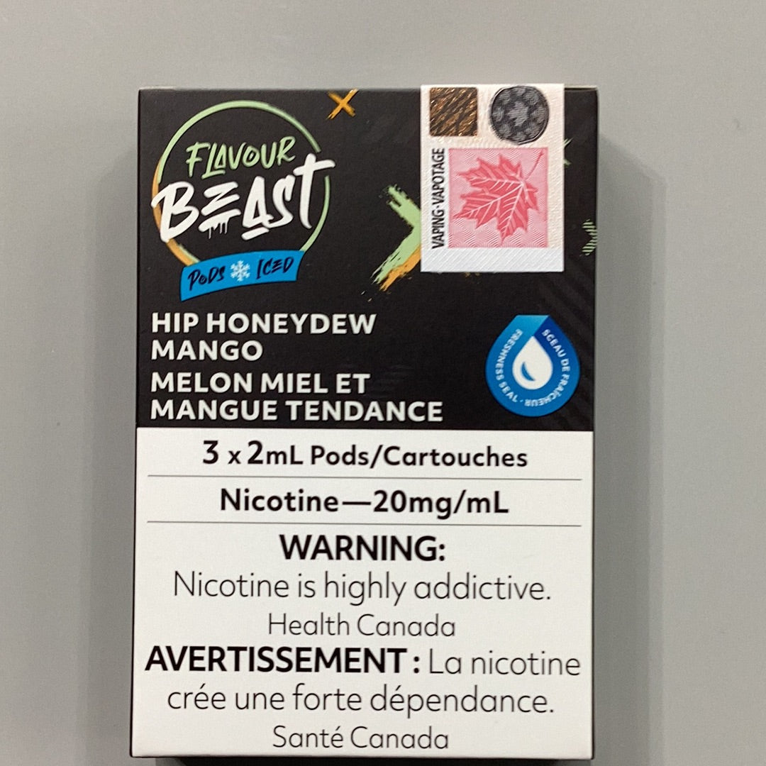 Flavour Beast Pod Iced Hip Honeydew Mango (3x2ml)