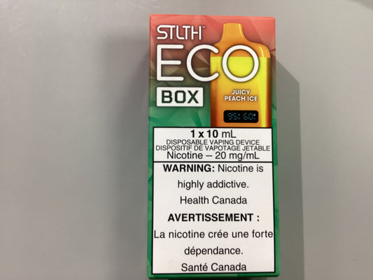 STLTH ECO Box Juicy Peach Ice 10ml