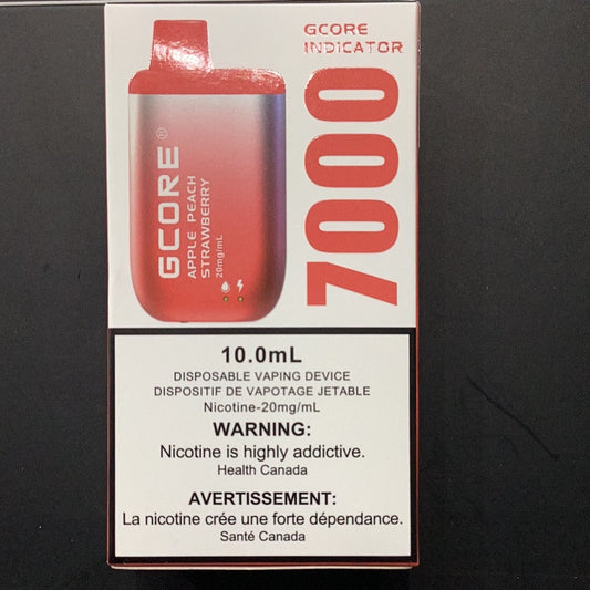 Gcore Indicator 7000 Apple Peach Strawberry (10ml)