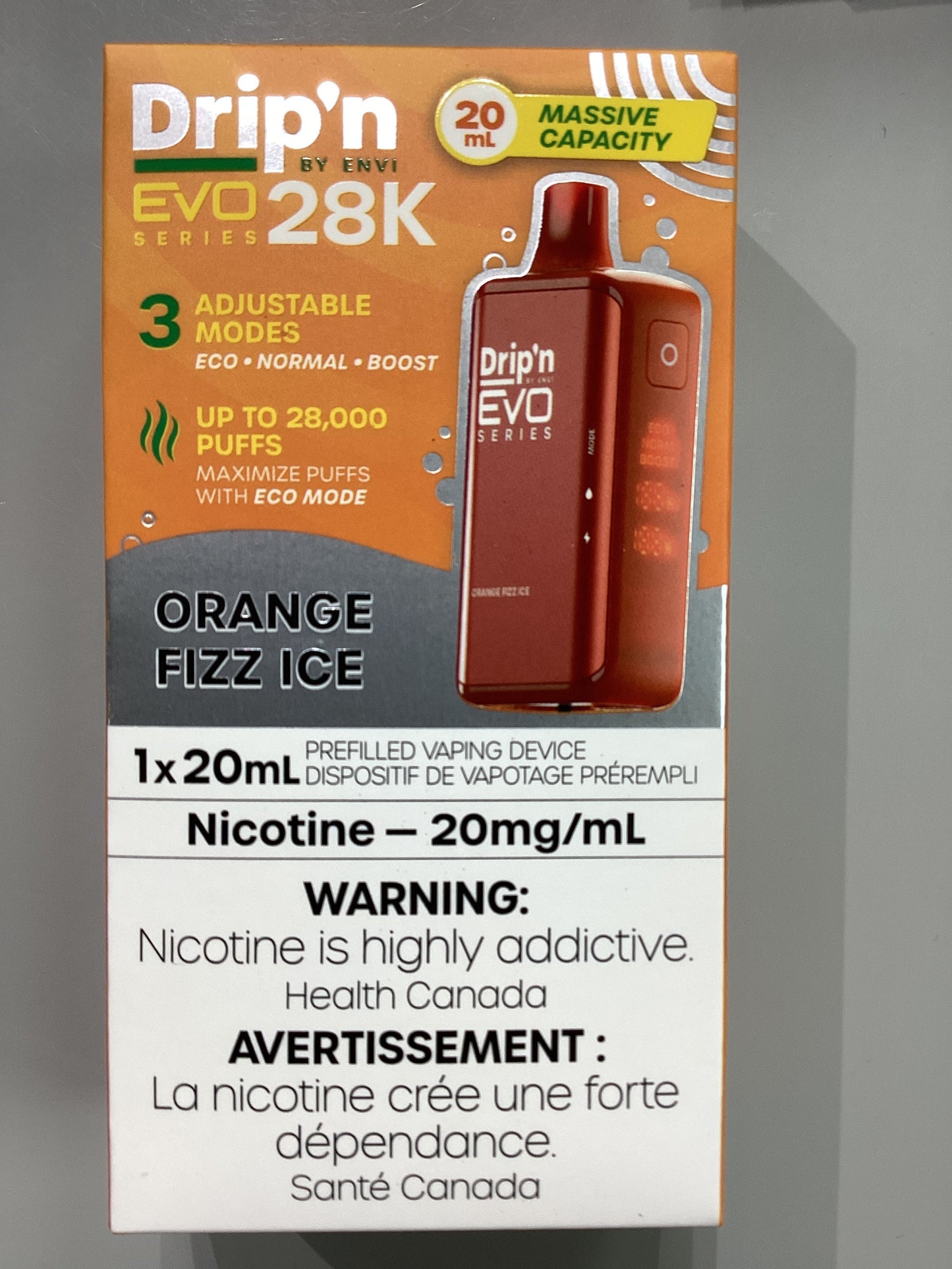 Drip’n Evo Series 28K Orange Fizz Ice