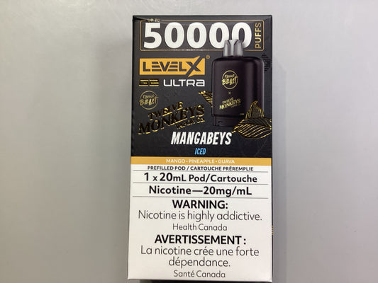 12 Monkeys Level X 50K Mangabeys Iced POD