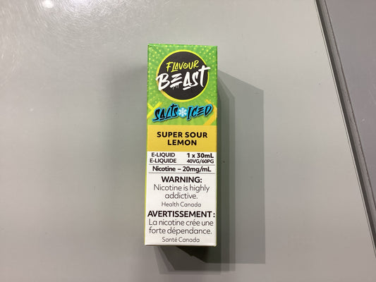 Flavour Beast Super Sour LemonSalts E-Liquid 30ml/20mg